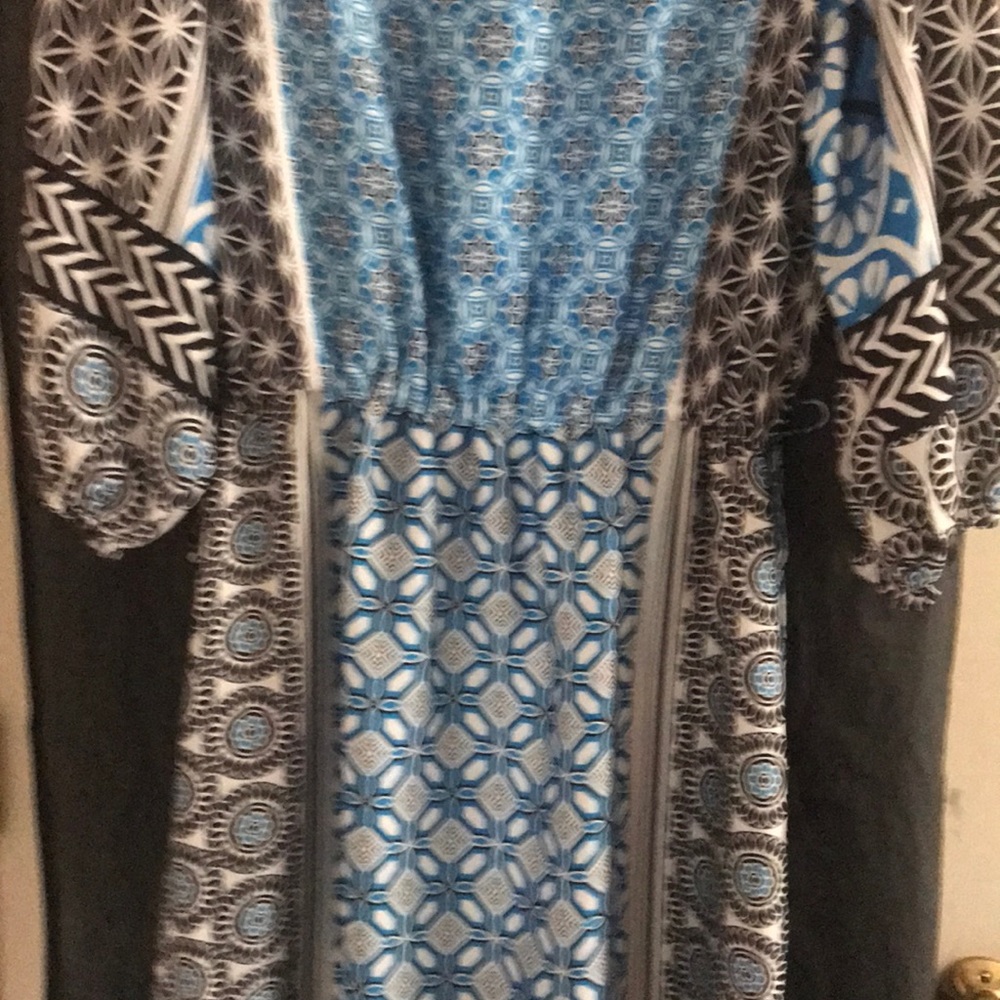 Dress, geometric print